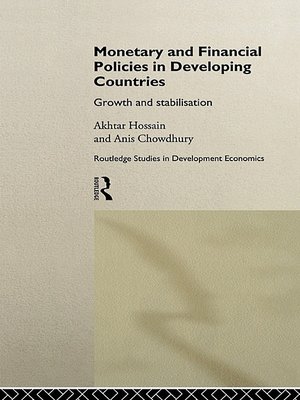 cover image of Monetary and Financial Policies in Developing Countries